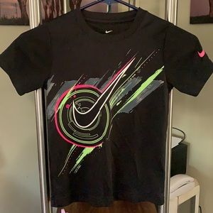 Nike black dri fit tee sz 7